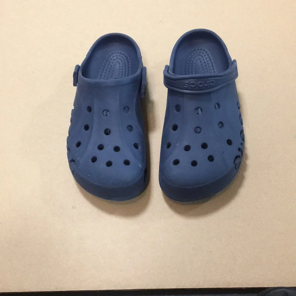 CROCS Slip On unisex Clog Shoe blue Size 10M 12W